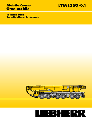 ऑल-टेरेन क्रेन Liebherr LTM 1250-6.1 (12x6x10)
