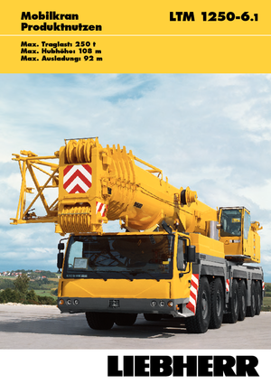 ऑल-टेरेन क्रेन Liebherr LTM 1250-6.1 (12x6x10)