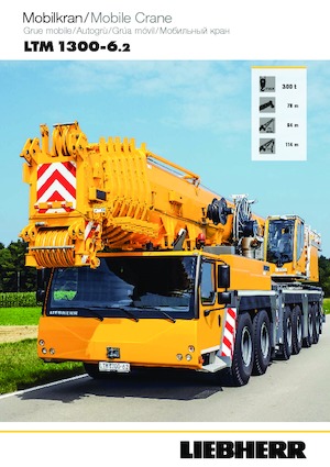 ऑल-टेरेन क्रेन Liebherr LTM 1300-6.2 