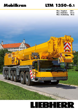 ऑल-टेरेन क्रेन Liebherr LTM 1350-6.1 