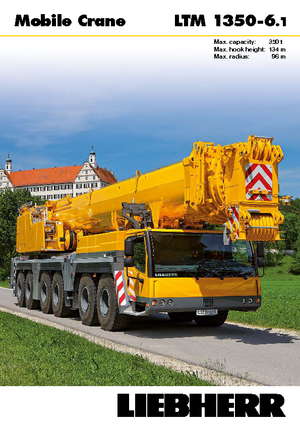 ऑल-टेरेन क्रेन Liebherr LTM 1350-6.1 