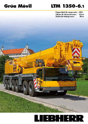 ऑल-टेरेन क्रेन Liebherr LTM 1350-6.1 