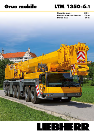 ऑल-टेरेन क्रेन Liebherr LTM 1350-6.1 