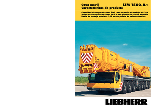 ऑल-टेरेन क्रेन Liebherr LTM 1500-8.1