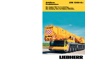 ऑल-टेरेन क्रेन Liebherr LTM 1500-8.1