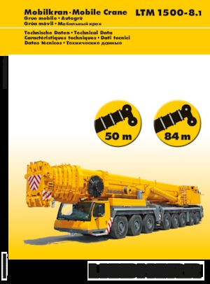ऑल-टेरेन क्रेन Liebherr LTM 1500-8.1