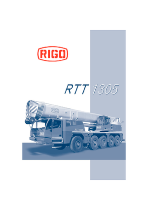 ऑल-टेरेन क्रेन RIGO RTT 1305