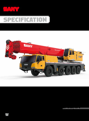 ऑल-टेरेन क्रेन Sany SAC1600T7