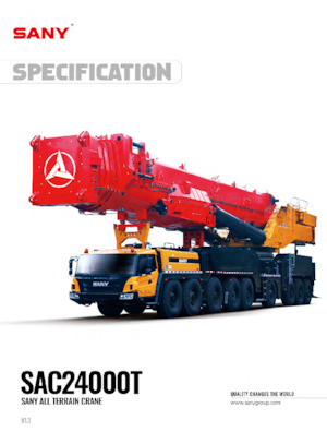 ऑल-टेरेन क्रेन Sany SAC24000T