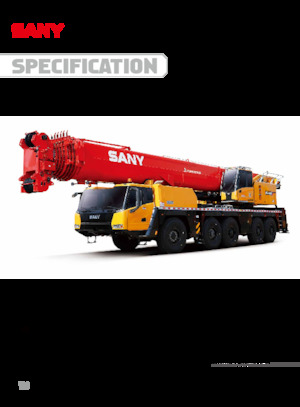 ऑल-टेरेन क्रेन Sany SAC2500C8-8
