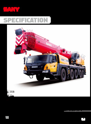 ऑल-टेरेन क्रेन Sany SAC2500T7