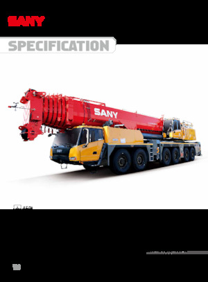ऑल-टेरेन क्रेन Sany SAC4500C7-8