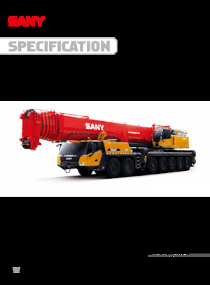ऑल-टेरेन क्रेन Sany SAC6000T7-8