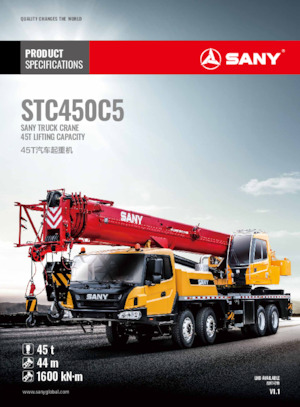ऑल-टेरेन क्रेन Sany STC450C5