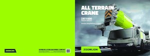 ऑल-टेरेन क्रेन Zoomlion ZAT1500