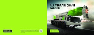 ऑल-टेरेन क्रेन Zoomlion ZAT2000