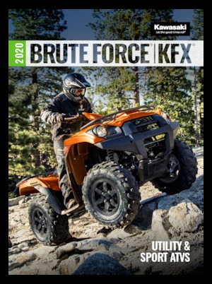 ऑल-टेरेन व्हीकल (एटीवी) और क्वाड Kawasaki BRUTE FORCE 300 