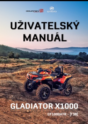 ऑल-टेरेन व्हीकल (एटीवी) और क्वाड CFMOTO Gladiator X1000 