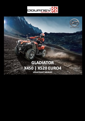 ऑल-टेरेन व्हीकल (एटीवी) और क्वाड CFMOTO Gladiator X520 