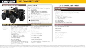 ऑल-टेरेन व्हीकल (एटीवी) और क्वाड can-am OUTLANDER PRO XU HD5
