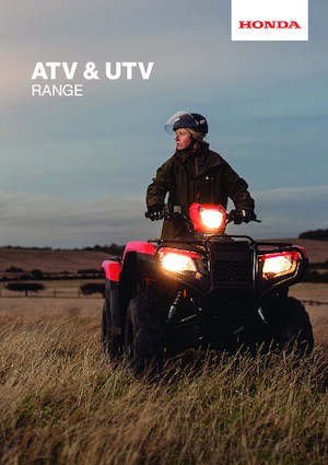 ऑल-टेरेन व्हीकल (एटीवी) और क्वाड Honda TRX420FM2 