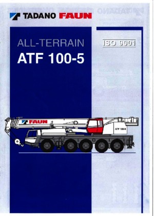 ऑल-टेरेन क्रेन Tadano ATF 100-5 (10x8x10)