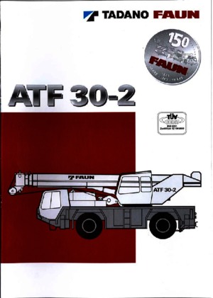 ऑल-टेरेन क्रेन Tadano ATF 30-2