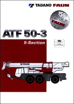 ऑल-टेरेन क्रेन Tadano ATF  50-3-5 S (4x4)