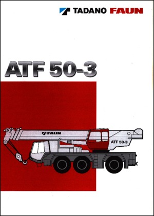 ऑल-टेरेन क्रेन Tadano ATF 50-3 (6x6x6)