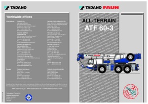 ऑल-टेरेन क्रेन Tadano ATF 60-3 (6x6x6)