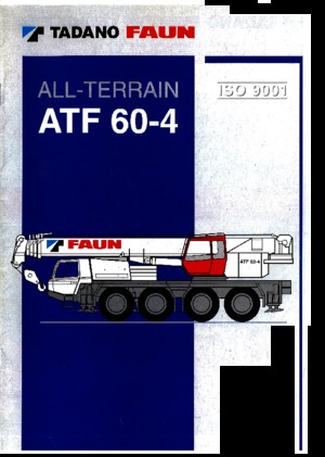 ऑल-टेरेन क्रेन Tadano ATF 60-4 (8x4x8)