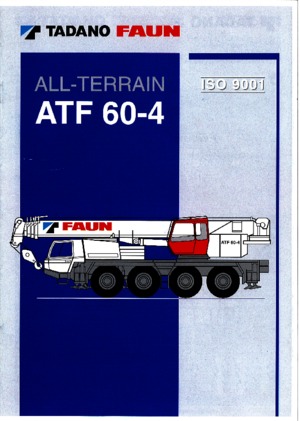 ऑल-टेरेन क्रेन Tadano ATF 60-4 (8x8x8)