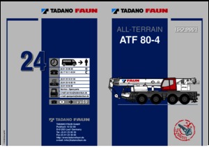 ऑल-टेरेन क्रेन Tadano ATF 80-4 (8x8x8)