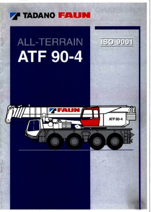 ऑल-टेरेन क्रेन Tadano ATF 90-4 (8x8x8)