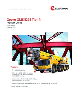 ऑल-टेरेन क्रेन Grove GMK5225