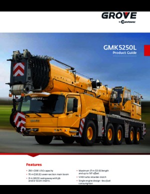 ऑल-टेरेन क्रेन Grove GMK5250L