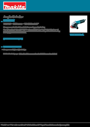 एंगल ग्राइंडर Makita 9554HN