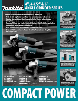 एंगल ग्राइंडर Makita 9557PB