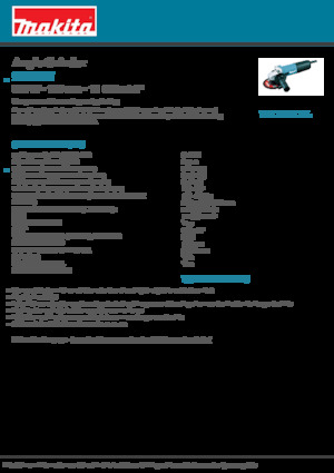 एंगल ग्राइंडर Makita 9558HN