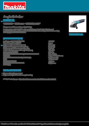 एंगल ग्राइंडर Makita 9561CR