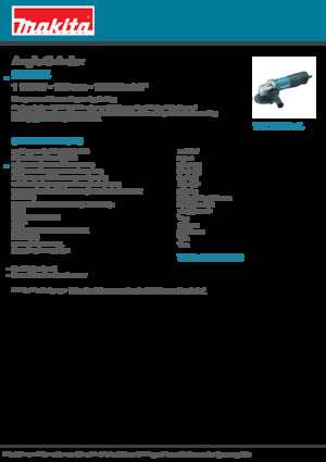 एंगल ग्राइंडर Makita 9564PZ