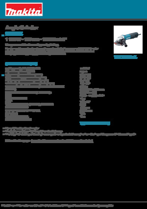 एंगल ग्राइंडर Makita 9565PZ