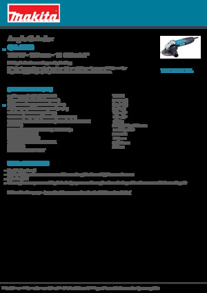 एंगल ग्राइंडर Makita GA4530