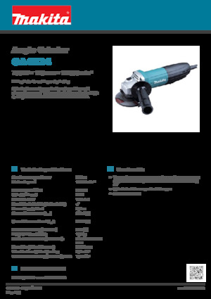 एंगल ग्राइंडर Makita GA4534