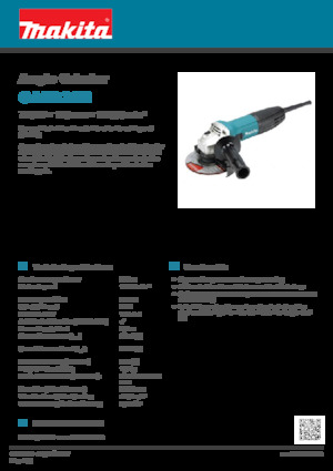 एंगल ग्राइंडर Makita GA5030R