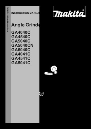 एंगल ग्राइंडर Makita GA5040CN01