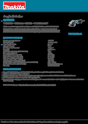एंगल ग्राइंडर Makita GA5094