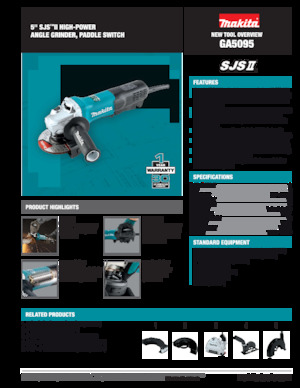 एंगल ग्राइंडर Makita GA5095