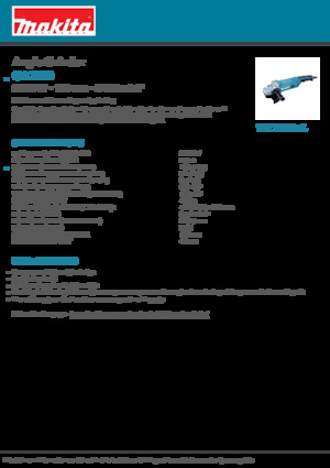 एंगल ग्राइंडर Makita GA7050