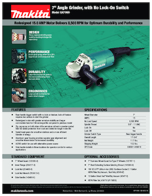 एंगल ग्राइंडर Makita GA7060 